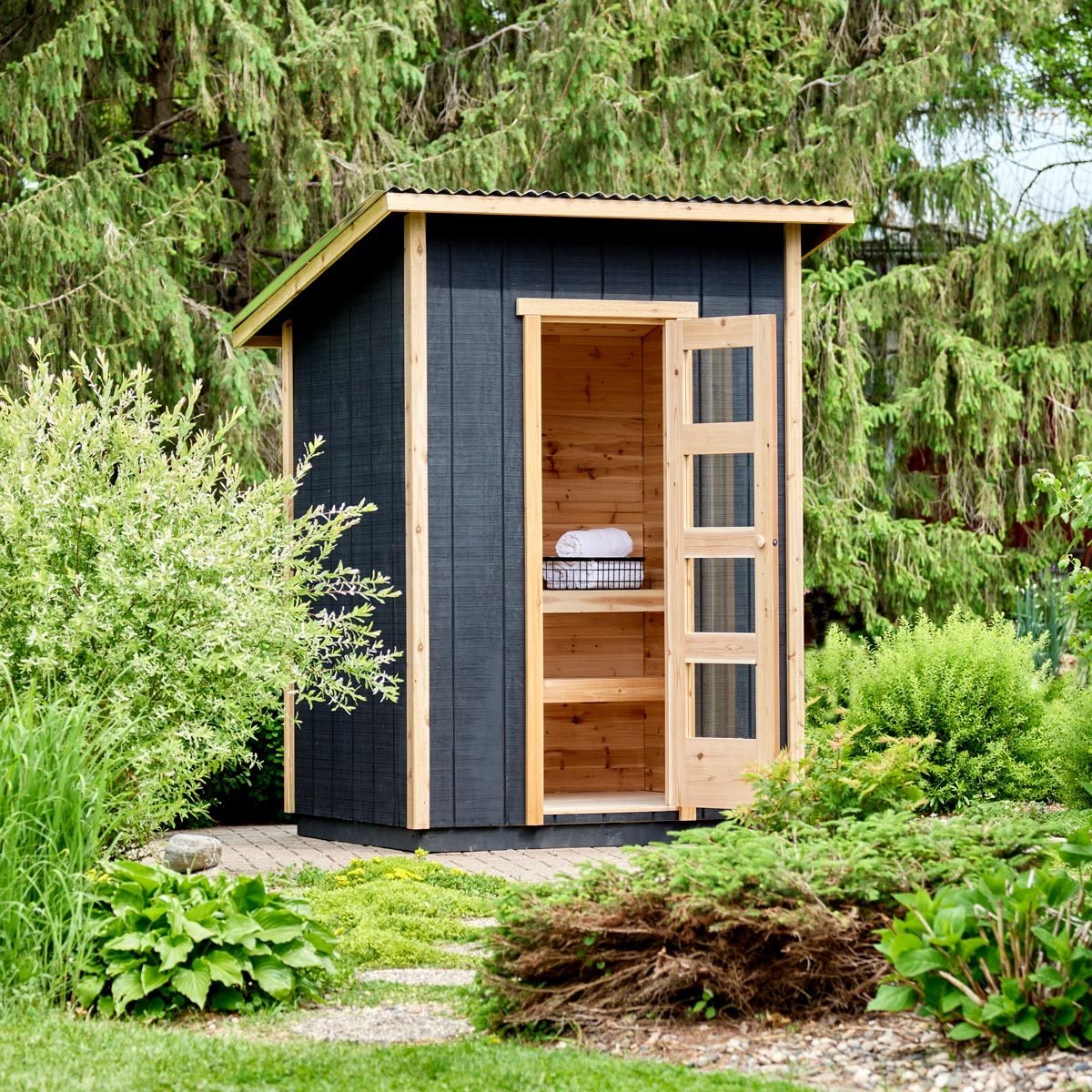 outdoor sauna kits